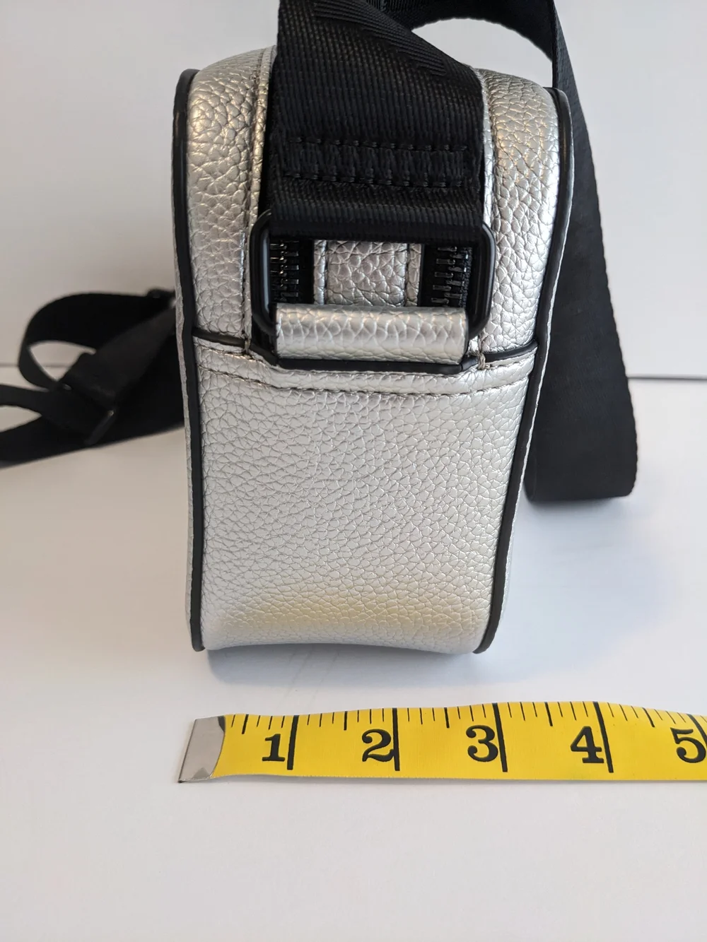 DKNY Silver Crossbody Camera Bag - Picture 7 of 8